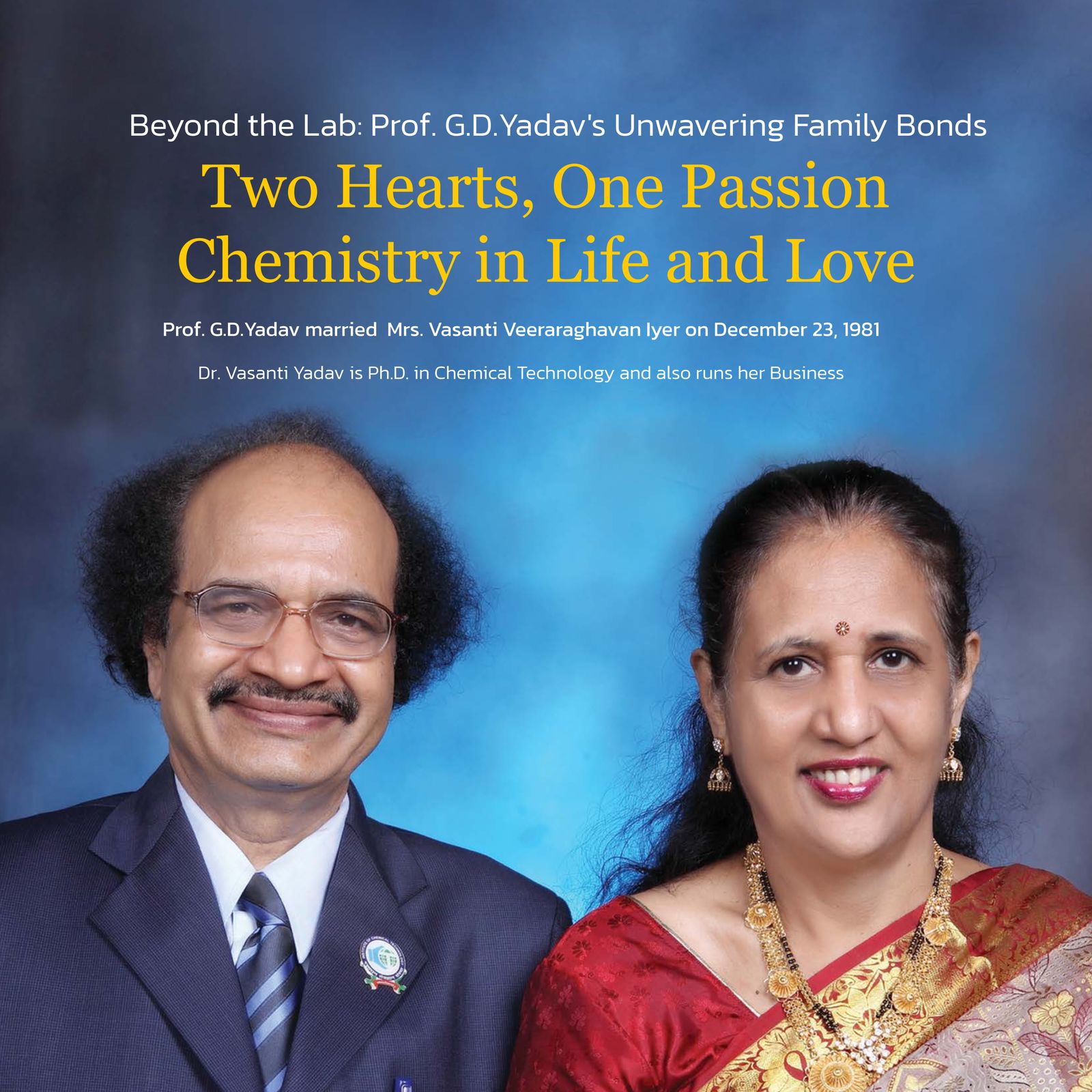 Two Hearts, One Passion: Chemistry in Life and Love Book Cover